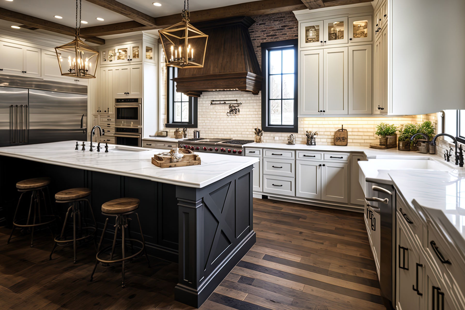 Gourmet or country, Sugar Creek Homes builds the home you want with the kitchen you dream of.
